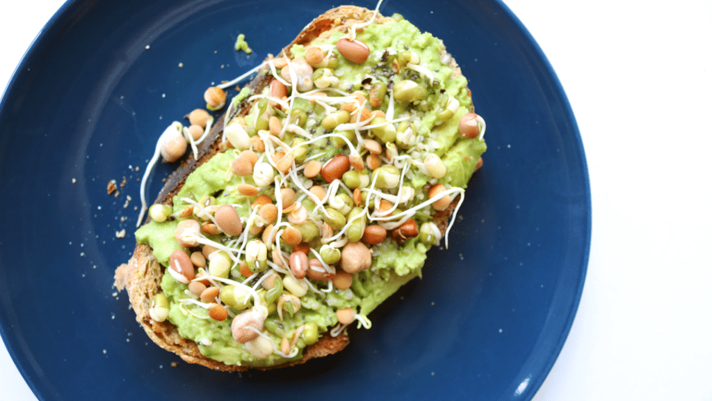 Lentil Avocado Toast
