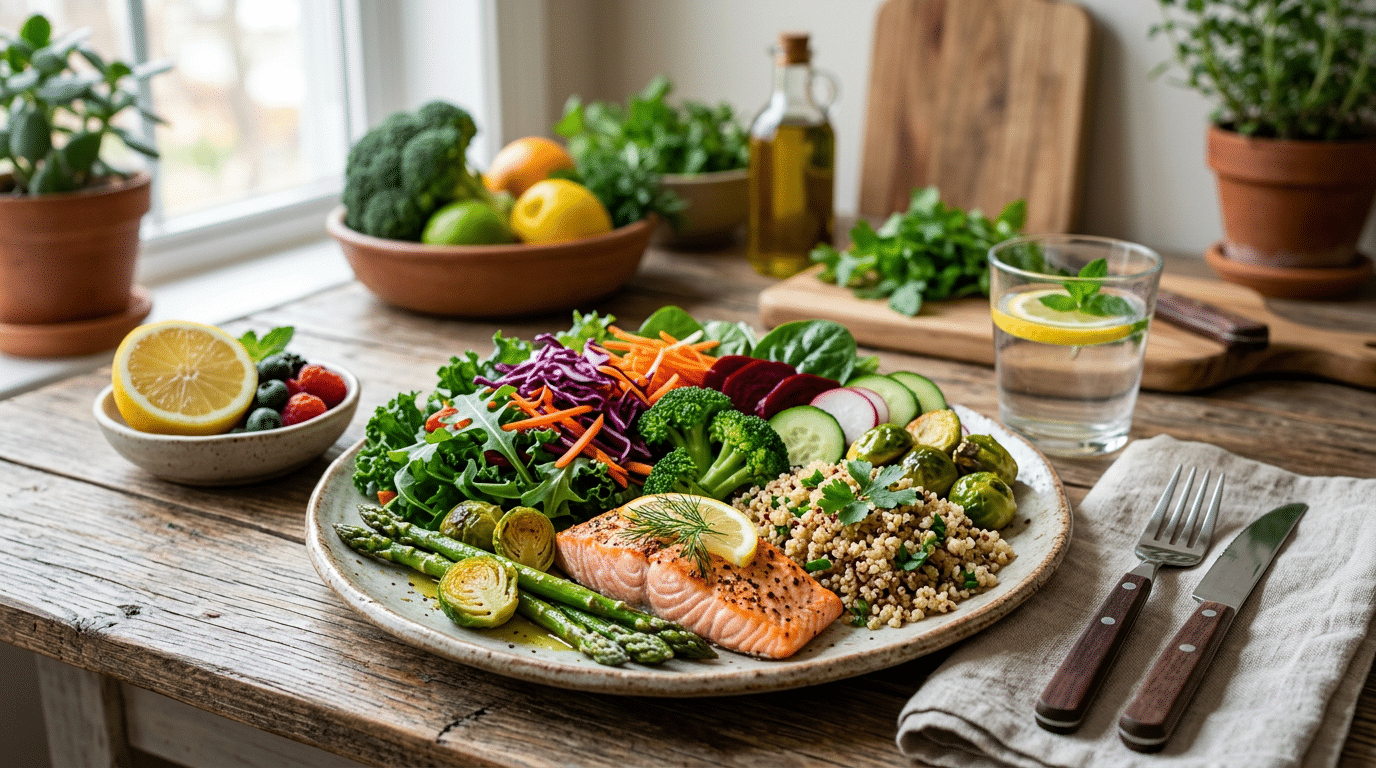 A Plate Built for the Body's Own Detox Machinery