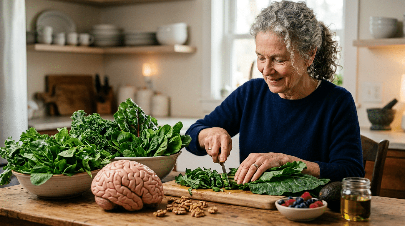 Leafy Greens and the Vitamin K–Cognitive Decline Connection