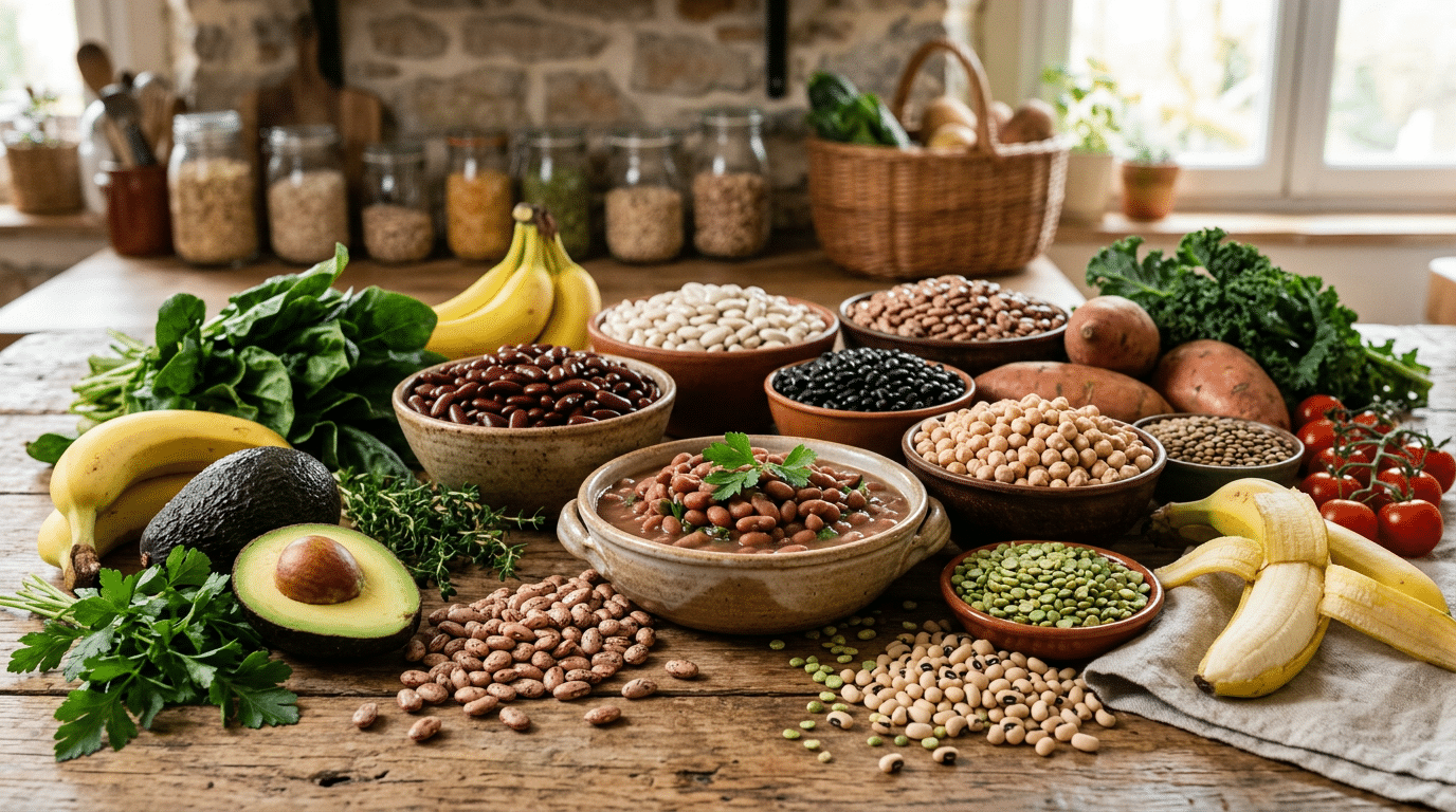 Legumes and Beans as Potassium Powerhouses
