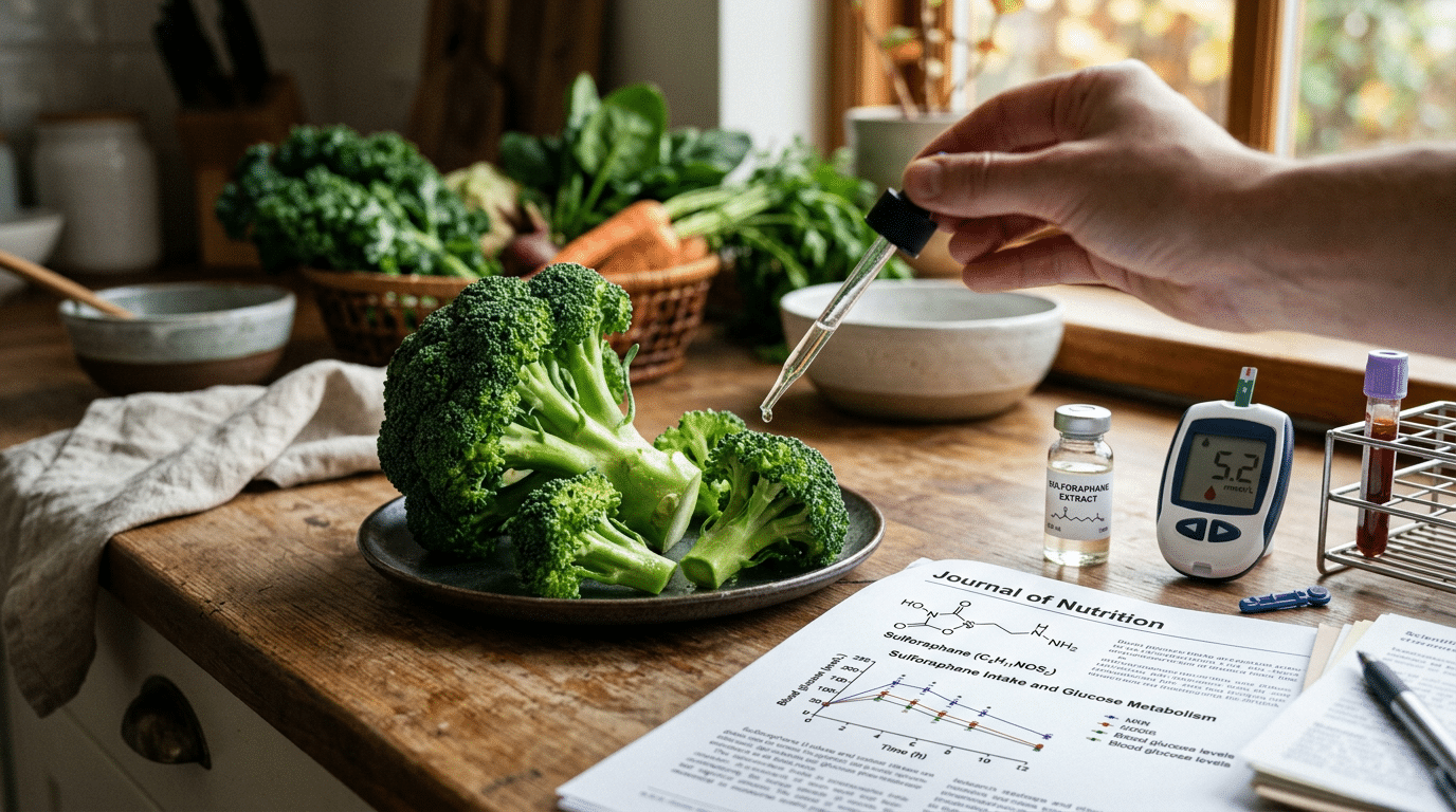 Sulforaphane in Broccoli: What the Science on Blood Glucose Says